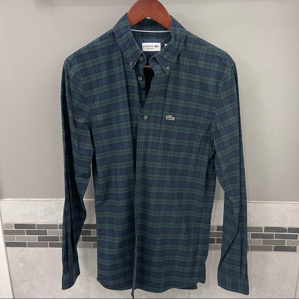 Lacoste button down shirt
